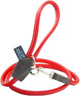 Dogs & Horses Rolled Leather Red, 1.3m - Lead