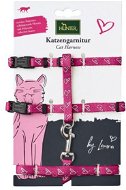 Hunter Cat Harness with Leash by Laura, Pink - Harness