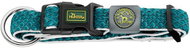 Hunter Hilo Vario Basic Collar, Turquoise 40 - 60cm - Dog Collar