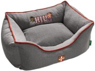 Hunter University Dog Bed, Grey 80 × 60cm - Bed