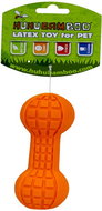 Huhubambo Dumbbell, Orange 14cm - Dog Toy