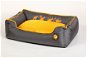 Kiwi Walker Running Dog Bed made of Orthopedic Foam, size M, Orange - Bed