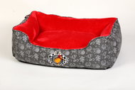 Kiwi Walker Dog Bed Racer made of Orthopedic Foam, size XL, Red - Pet Bed