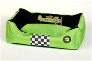 Kiwi Walker Racing Aero Dog Bed made of Orthopedic Foam, size L, Green - Bed