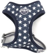 HUGO & HUDSON Blue Star Dog Harness, M - Harness