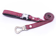 HUGO & HUDSON Red Leash 120cm × 2.5cm - Leash