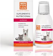 Menforsan Allergies - Anti-allergy - Liquid Food Supplement for Dogs and Cats 120ml - Food Supplement for Dogs