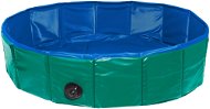 Karlie - Skladací bazén pre psy zeleno-modrý, 160 × 30 cm - Bazén pre psov