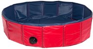 Karlie - Skladací bazén pre psov modro-červený, 120 × 30 cm - Bazén pre psov