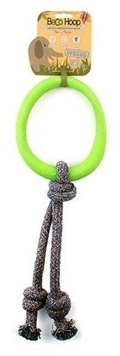 Beco Hoop on a Rope Large Green Dog Toy Alza.cz