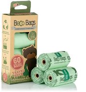 Beco Compostable Poop Bags Travel 4 × 15 (60 pcs) - Dog Poop Bags