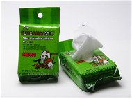 Huhubamboo čistiace obrúsky pre psov na uši 30 ks - Hygienické utierky pre psov