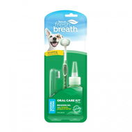 Tropiclean Fresh Breath sada na čištění zubů pro malé a střední psy - Sada pro dentální hygienu