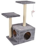M-Pets Ranak Cat Scratcher, Grey 70 × 43 × 33cm - Cat Scratcher