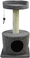 Senful Rest Area with a Toy Grey 72 × 40 × 40cm - Cat Scratcher