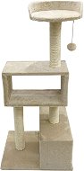 Senful Rest Area with a Toy Beige 103 × 50 × 40cm - Cat Scratcher