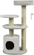 Senful Odpočívadlo s hračkou svetlo sivé 95 × 45 × 35 cm - Škrabadlo pre mačky