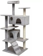Shumee Cat Scratcher with Sisal Posts Grey 67 × 67 × 125cm - Cat Scratcher