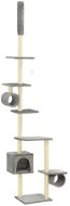 Shumee Scraper with Sisal Posts Grey 70 × 58 × 260cm - Cat Scratcher