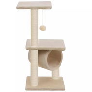 Shumee Cat Scratcher with Sisal Posts Beige 65cm - Cat Scratcher