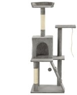 Shumee Cat Scratcher with Sisal Posts Grey 50 × 50 × 120cm - Cat Scratcher
