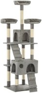 Shumee Cat Scratcher with Sisal Posts, Grey 50 × 50 × 170cm - Cat Scratcher