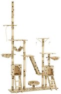 Shumee Cat Scratcher with Sisal Posts, Beige with Base 230–250cm - Cat Scratcher