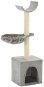 Shumee Cat Scratcher with Sisal Posts Grey 30 × 30 × 105cm - Cat Scratcher