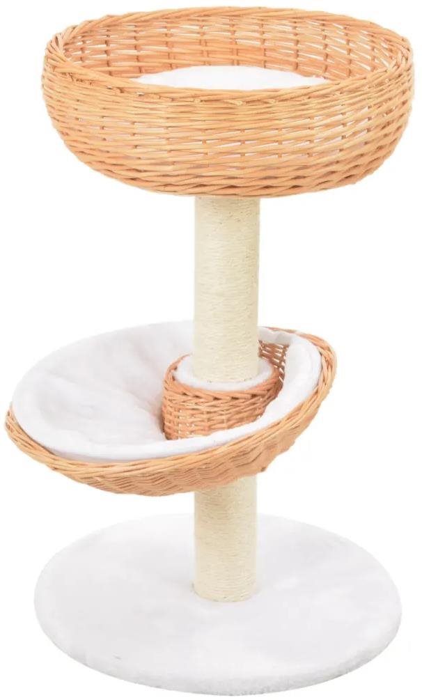 Wicker cat hot sale scratching post