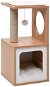 Shumee Cat Scratcher with Sisal Rug Brown-white 60 × 30 × 30cm - Cat Scratcher