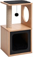 Shumee Cat Scratcher with Sisal Rug Brown-black 60 × 30 × 30cm - Cat Scratcher