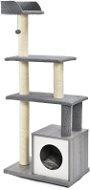 PetStar Gray-White Modern Cat Tree - Cat Scratcher