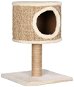Shumee Cat tree with house and sisal post seagrass 52 cm - Cat Scratcher