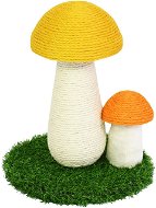 Senful Scratching post coloured mushrooms 42 × 29 cm - Cat Scratcher