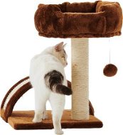 Petsbelle Scratching post with semicircle and toy 45 × 35 × 35 cm - Cat Scratcher