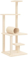 Shumee Cat scratching post 136 cm, cream - Cat Scratcher