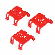 Dogtrace fixační spona pro DOG GPS mini lokátor pro psy a kočky, červená - 3 ks - Filing Clip