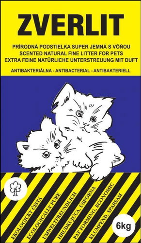 Zverlite purple extra fine with fragrance 0-1 mm 6 kg - Cat Litter - Main image