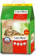 Cat's Best Original vysoce absorpční přírodní hrudkující podestýlka 10 + 2 l - Cat Litter