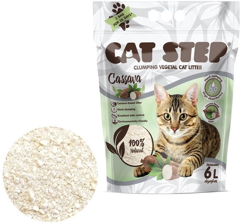 Cat Step Cassava 2.7 kg - Cat Litter - Main image