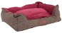 Bed Akinu Chester Dog Bed S Brown/Red - 55 × 50 × 20cm - Pelíšek