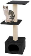 Karlie Scratcher for Cats, Black 35 × 42 × 103cm - Cat Scratcher