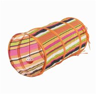 Cat Toy Akinu Rustling Tunnel for Cats with Ball 25 × 55cm Mix - Hračka pro kočky