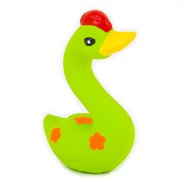 Akina dog toy latex duck green 15 cm - Dog Toy