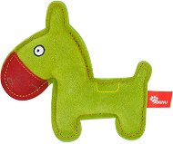 Akinu hračka oslík Premium koža zelený - Hračka pre psov