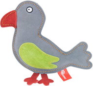 Akinu Toy Bird, Premium Leather, Grey - Dog Toy