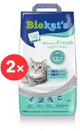 Biocat´s White Fresh Control 2 × 10kg - Cat Litter