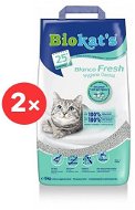Biocat´s White Fresh Control 2 × 5kg - Cat Litter