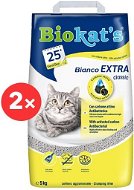 Biokat's bianco extra 2× 5 kg - Podstielka pre mačky
