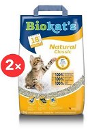 Biokat's natural 2× 5 kg - Podstielka pre mačky